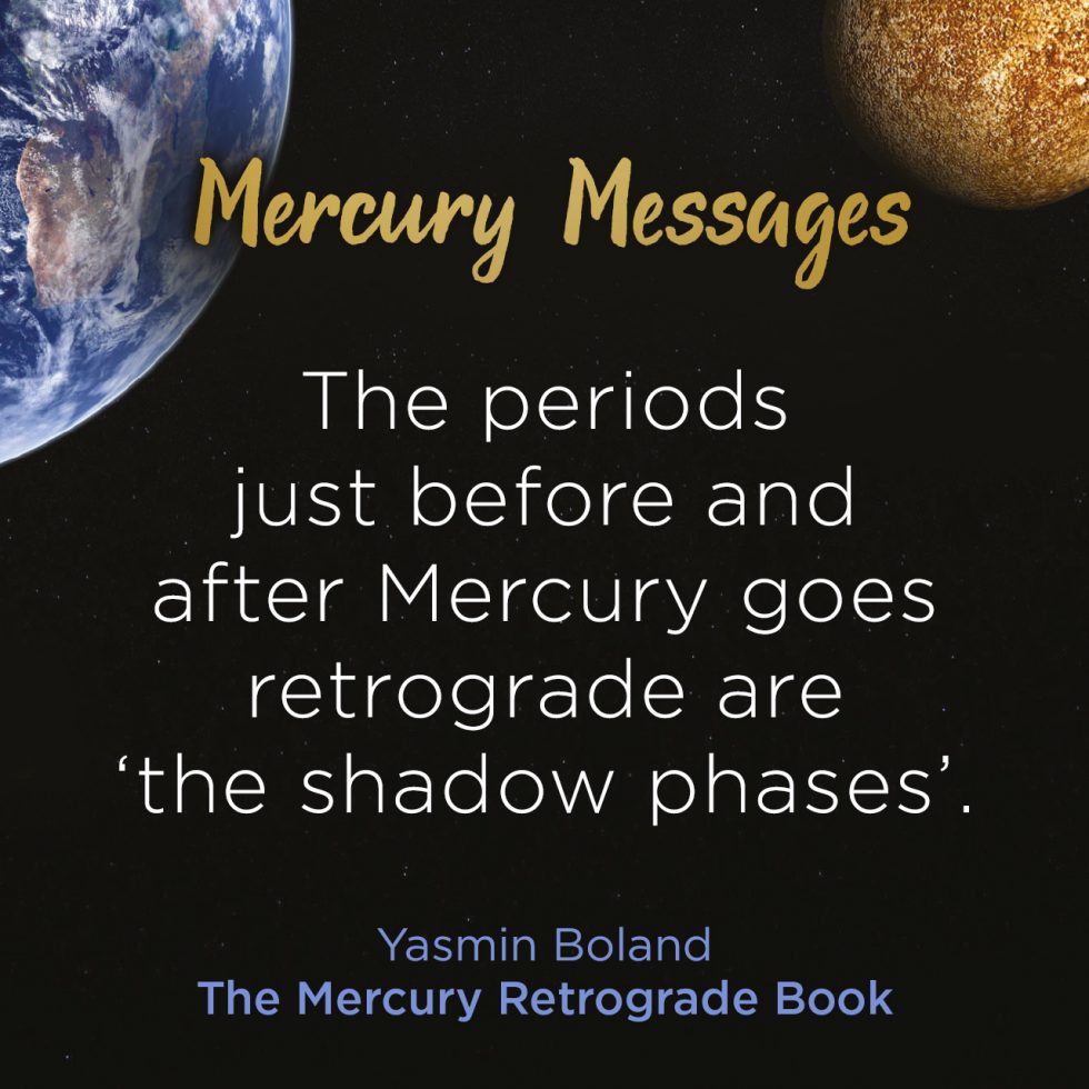 Mercury retrograde ends in 24 hours…