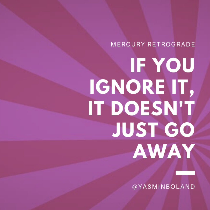 Mercury retrograde for smart people…