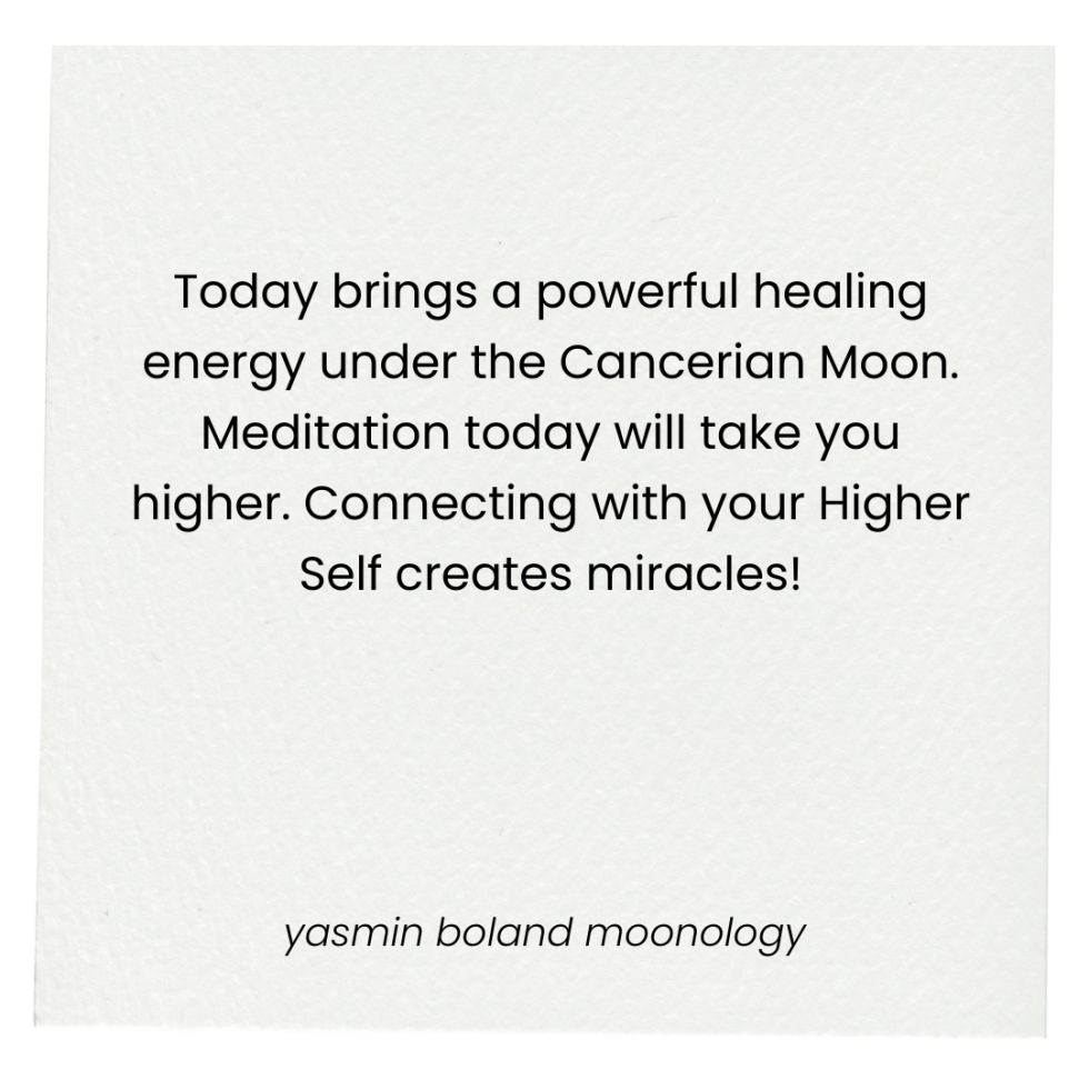 Today brings a powerful healing energy