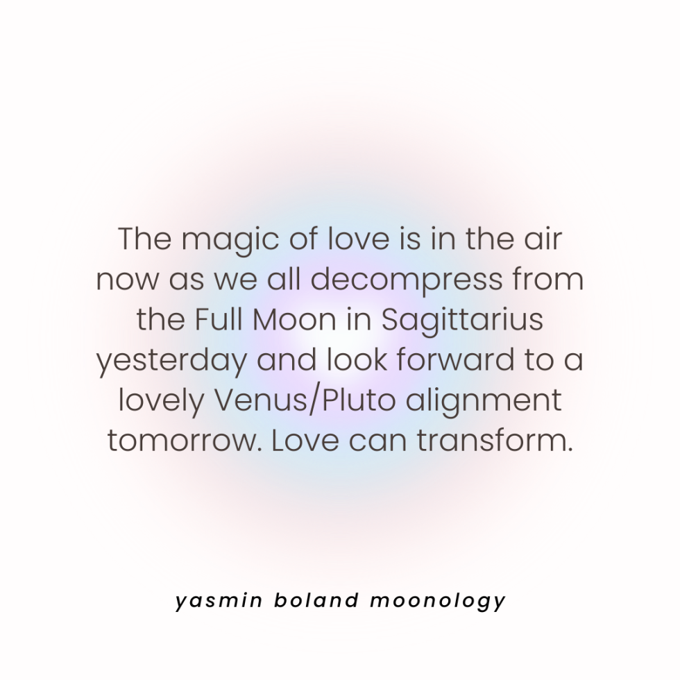 The magic of love is