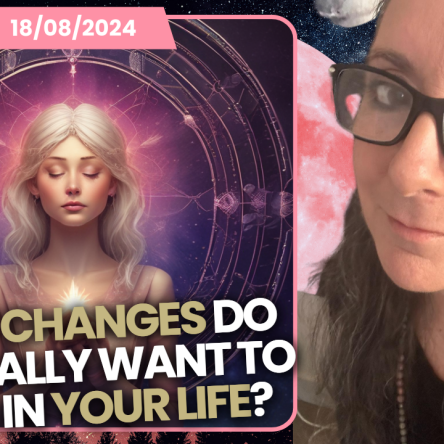 [Full Moon in Aquarius] Where Do You Really Want to Make Changes in Your Life? | Mainly Moonology Podcast