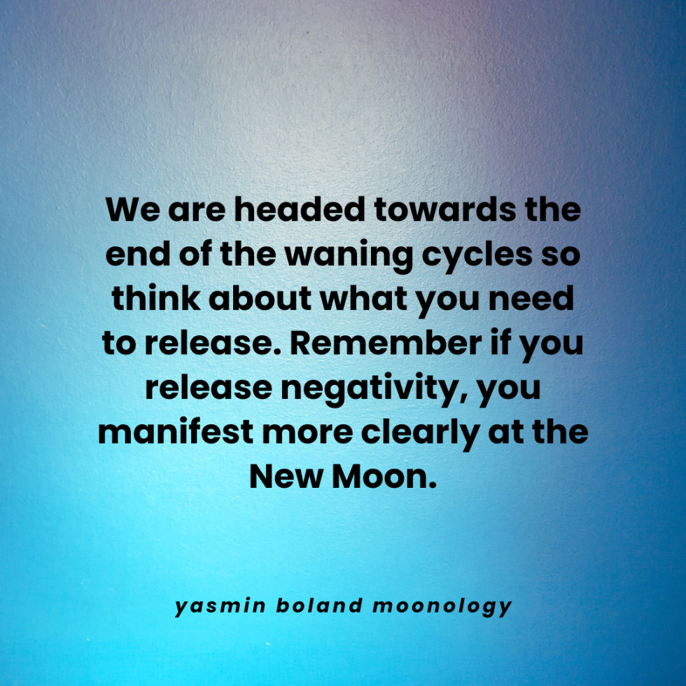 We are headed towards the end of the waning cycles